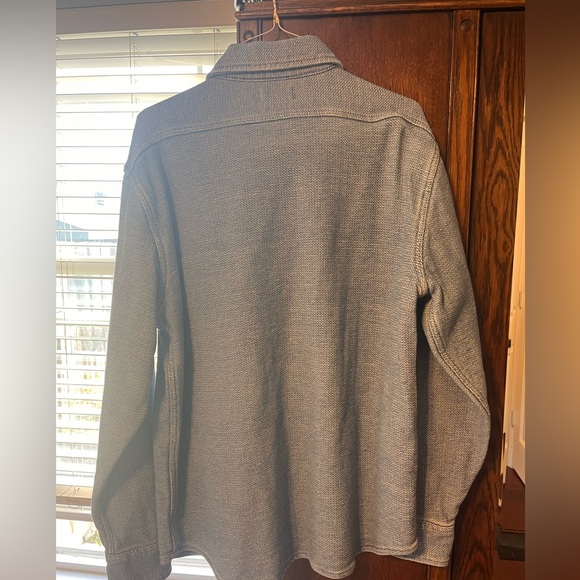 Taylor Stitch Division Shirt Size 44; washed Indigo Button down Shirt - Picture 8 of 14